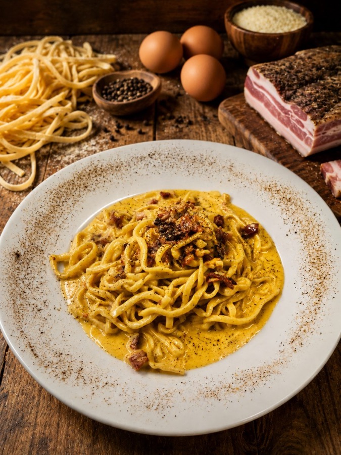 Chitarrina alla carbonara